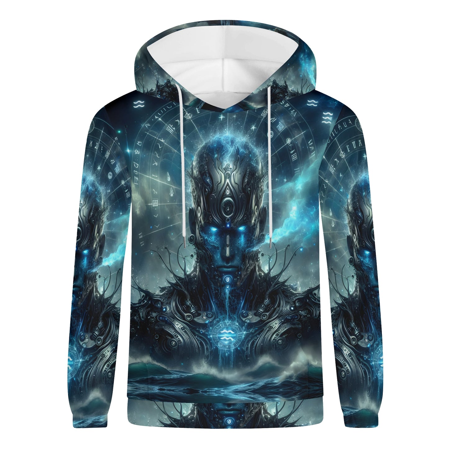 Zodiac Collection - Aquarius Poly French Terry Hoodie