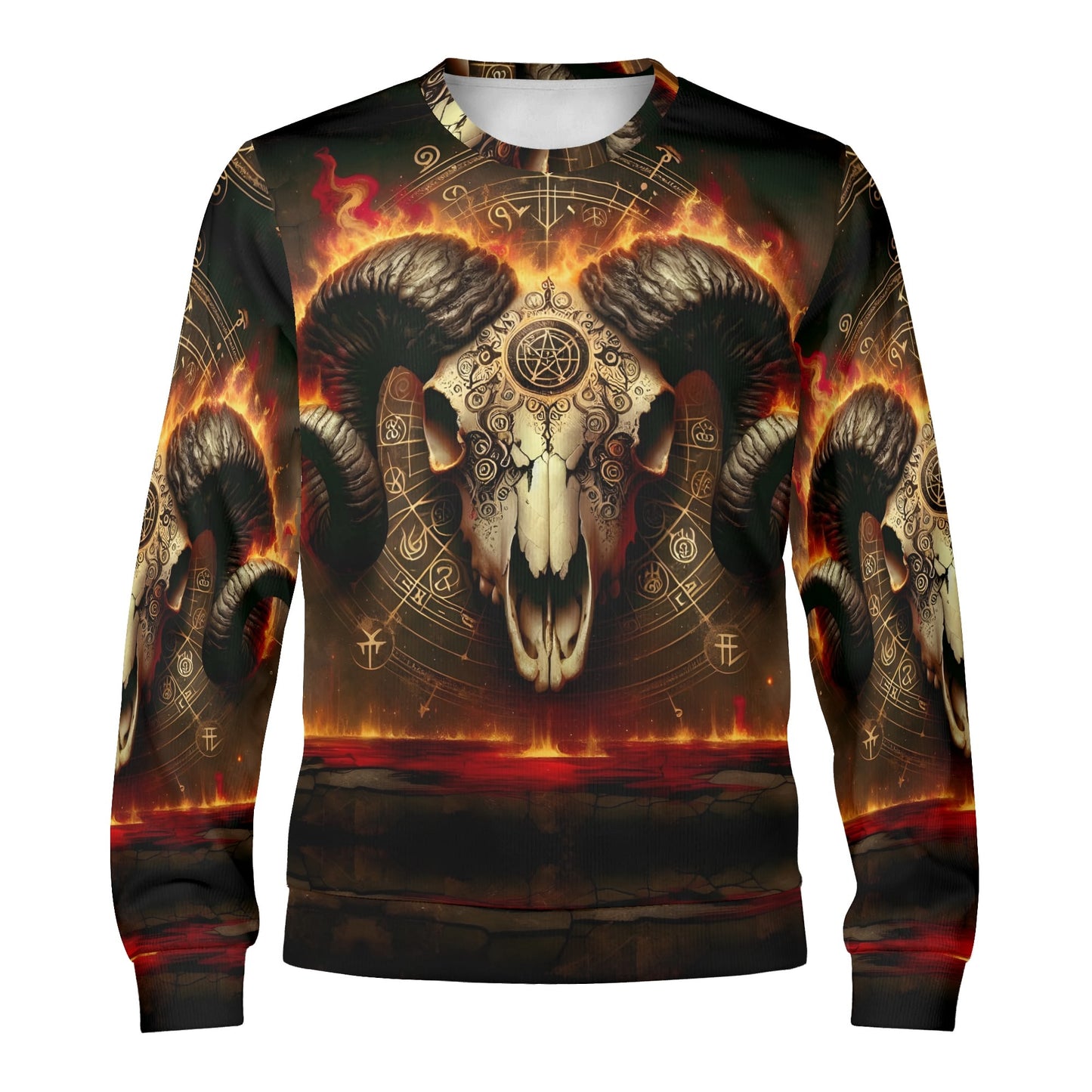 Zodiac Collection - Aries Cotton Terry Sweatshirt