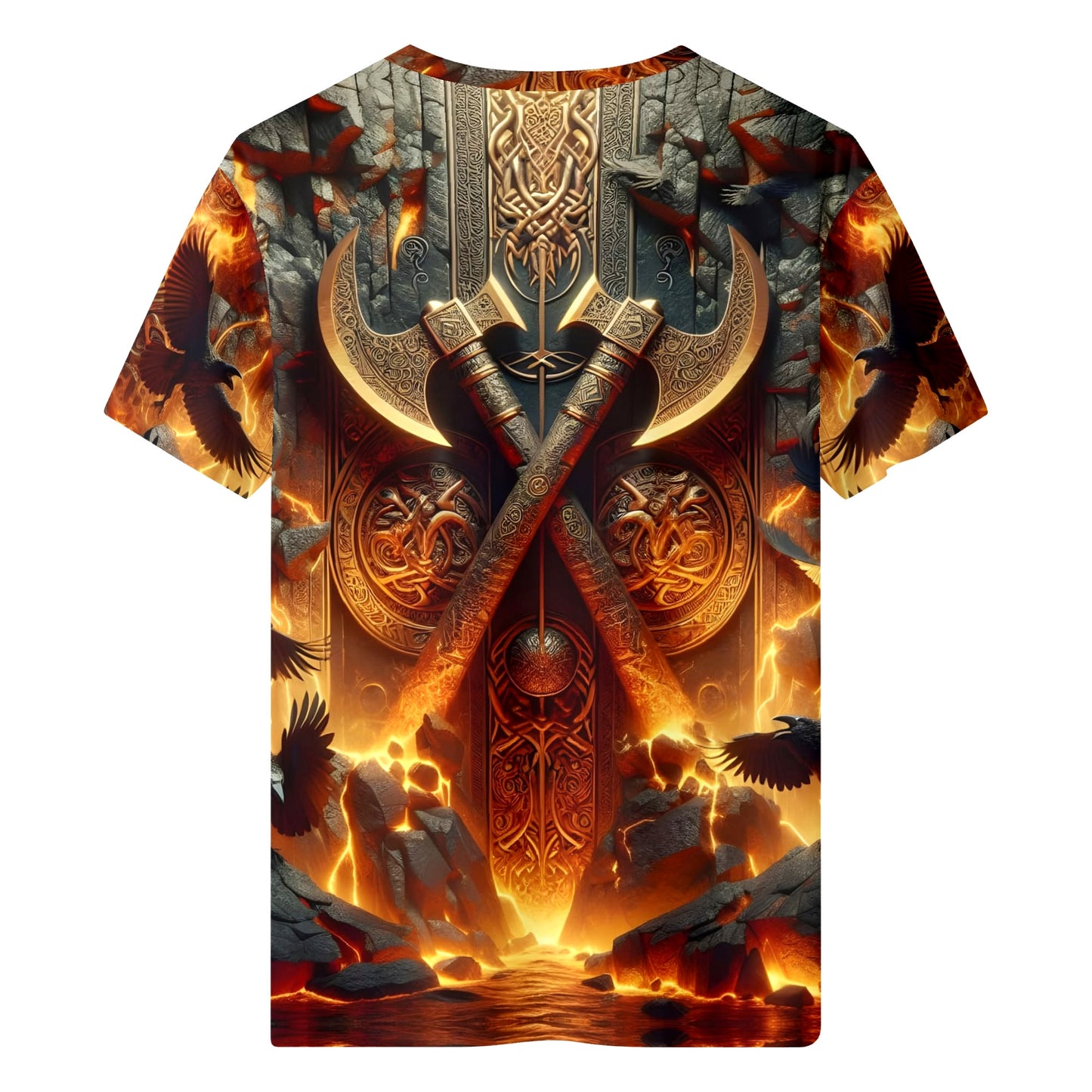 Axes of the Aesir Lycra Kids T-Shirt – Loud and Lethal