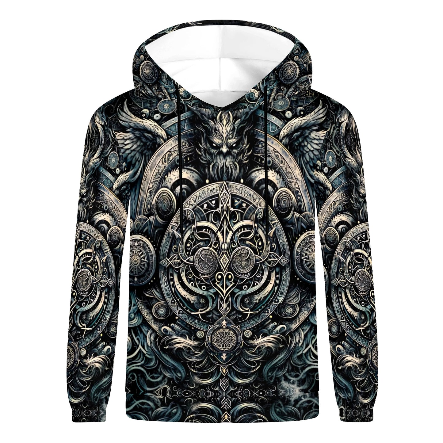Between Wing and Silence Poly French Terry Hoodie by Loud and Lethal
