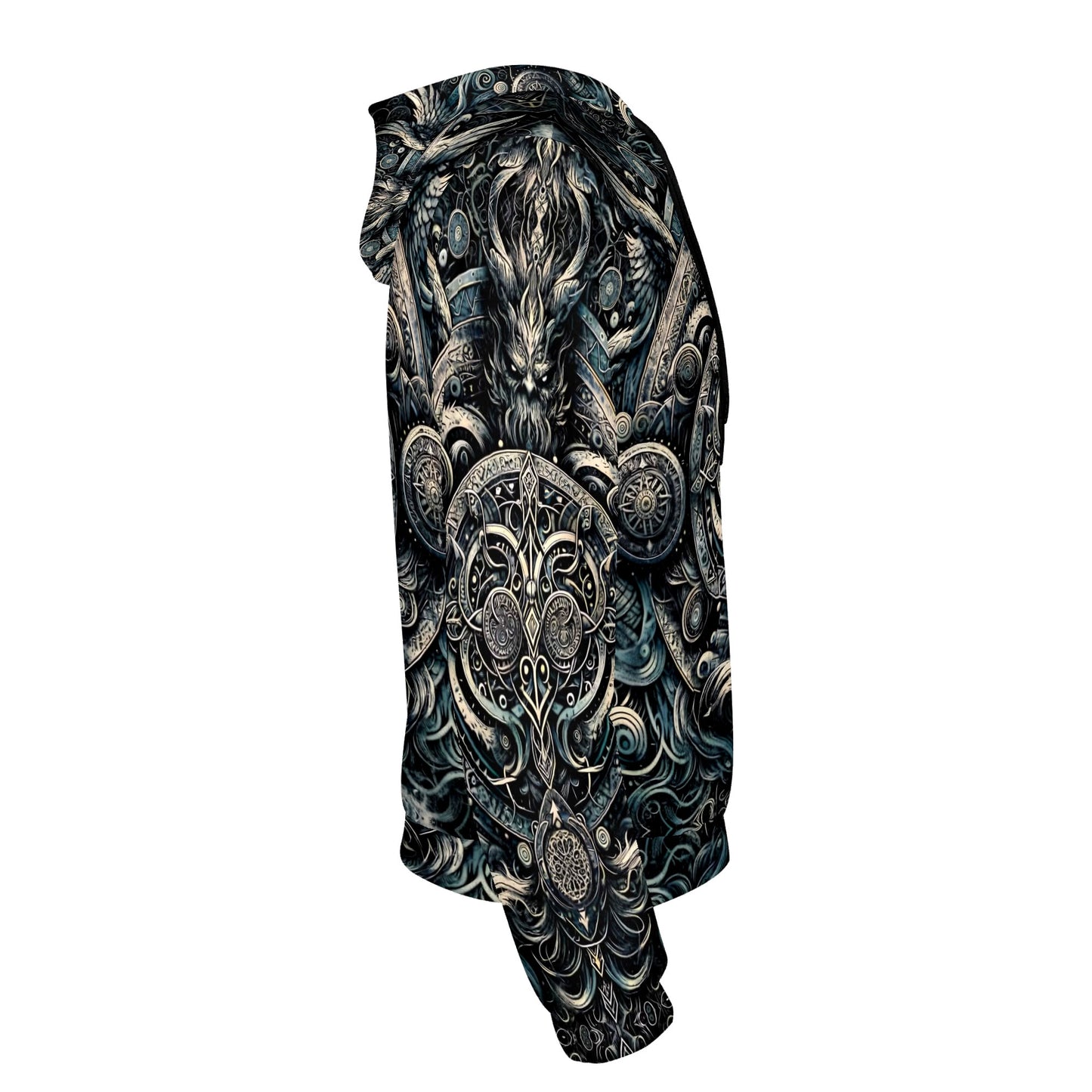 Between Wing and Silence Poly French Terry Hoodie by Loud and Lethal