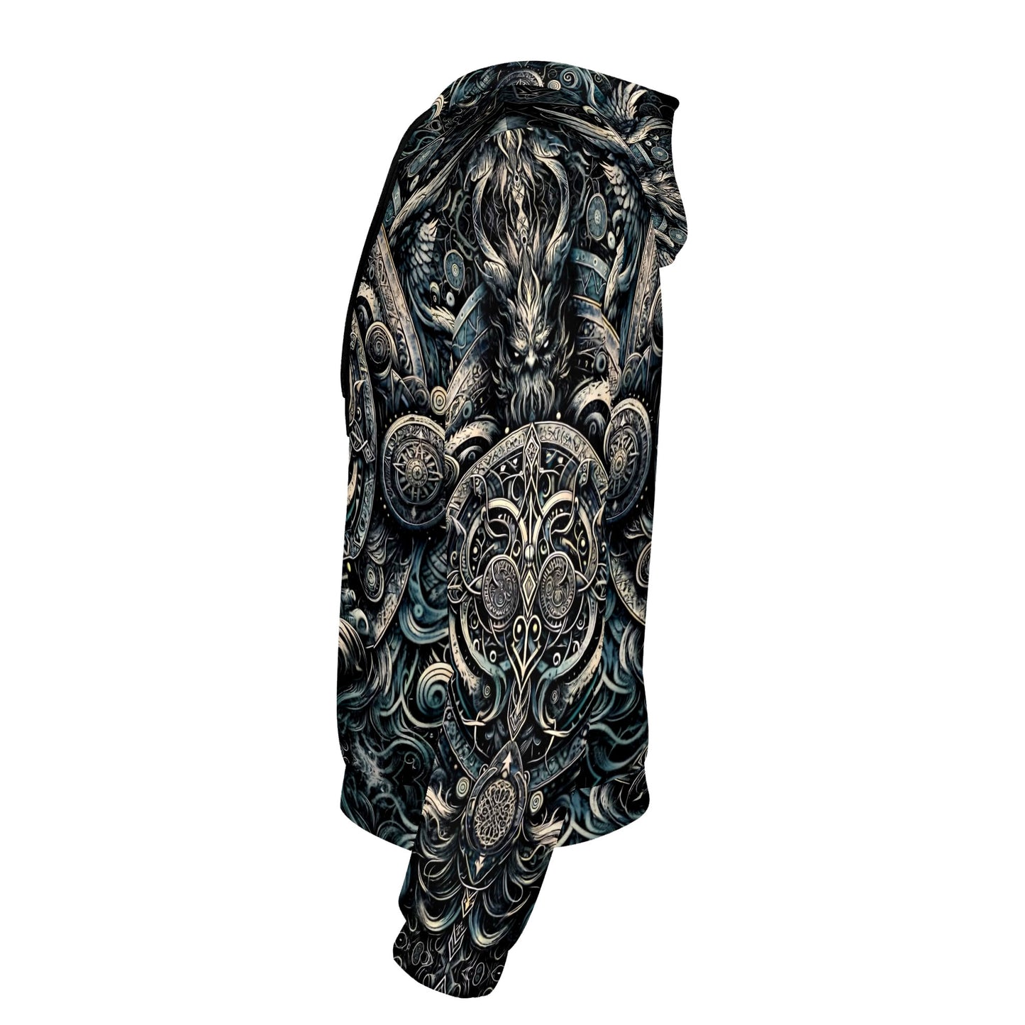 Between Wing and Silence Poly French Terry Hoodie by Loud and Lethal