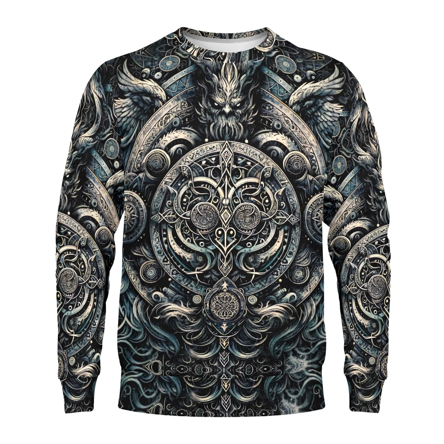 Between Wing and Silence – Cotton Terry Sweatshirt by Loud and Lethal