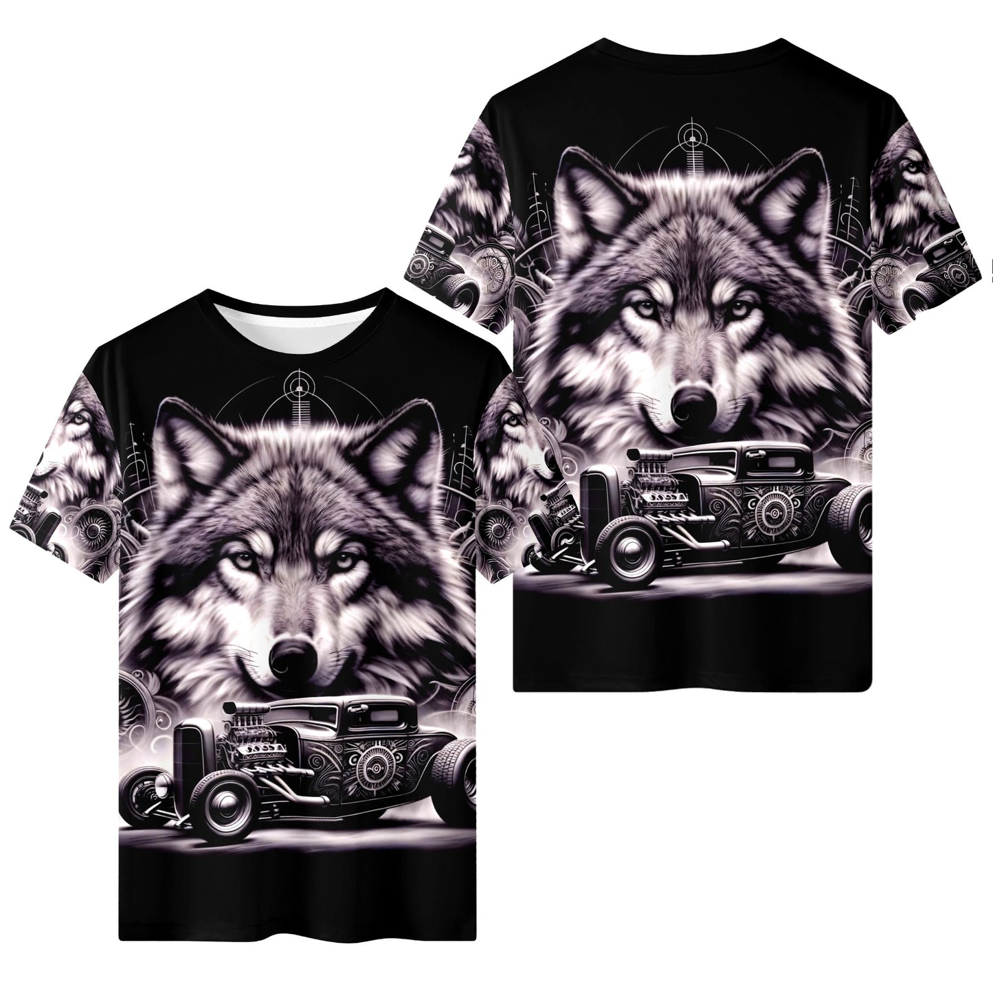 Born To Roam Lycra T-Shirt – Loud & Lethal Wearable Art