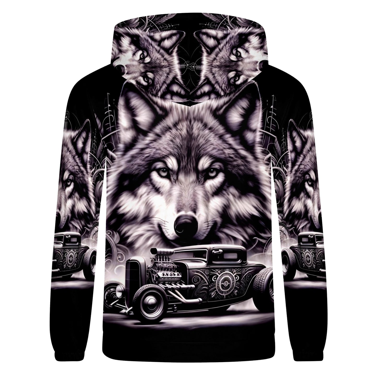 Born to Roam Poly French Terry Hoodie by Loud and Lethal