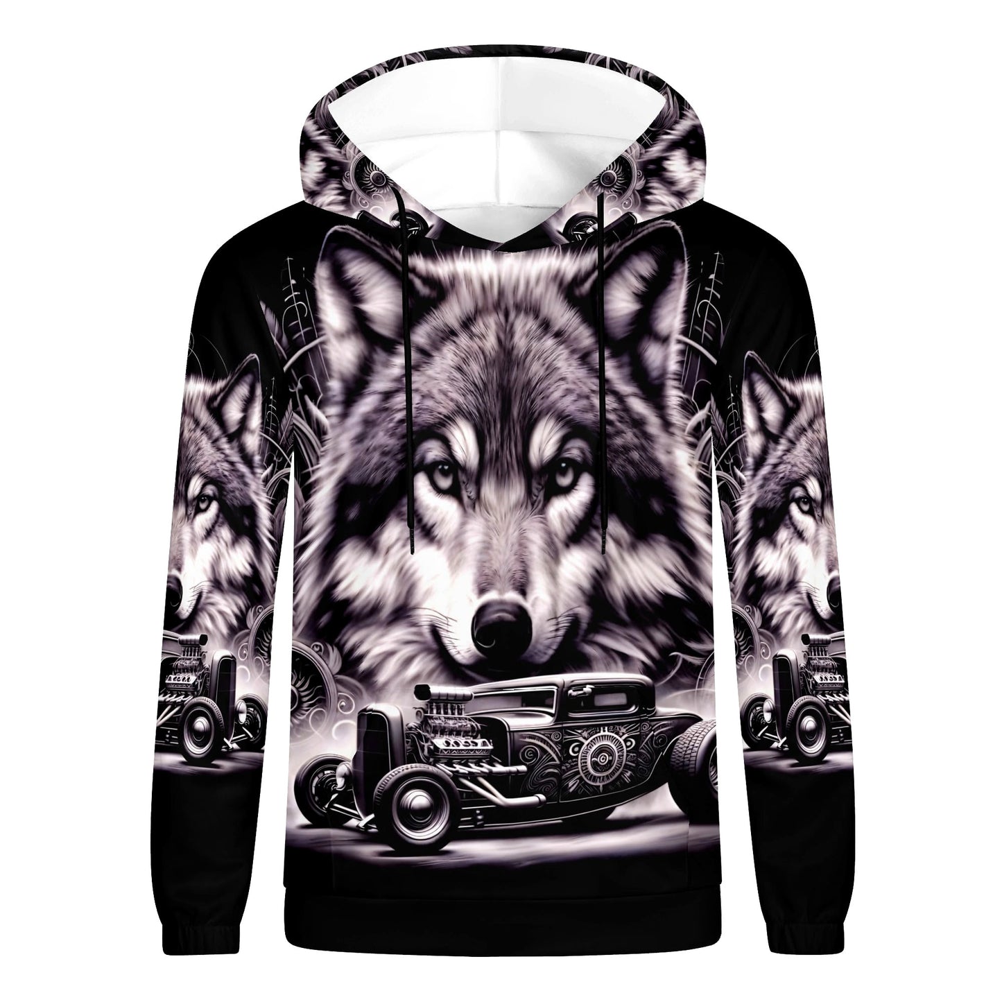Born to Roam Poly French Terry Hoodie by Loud and Lethal