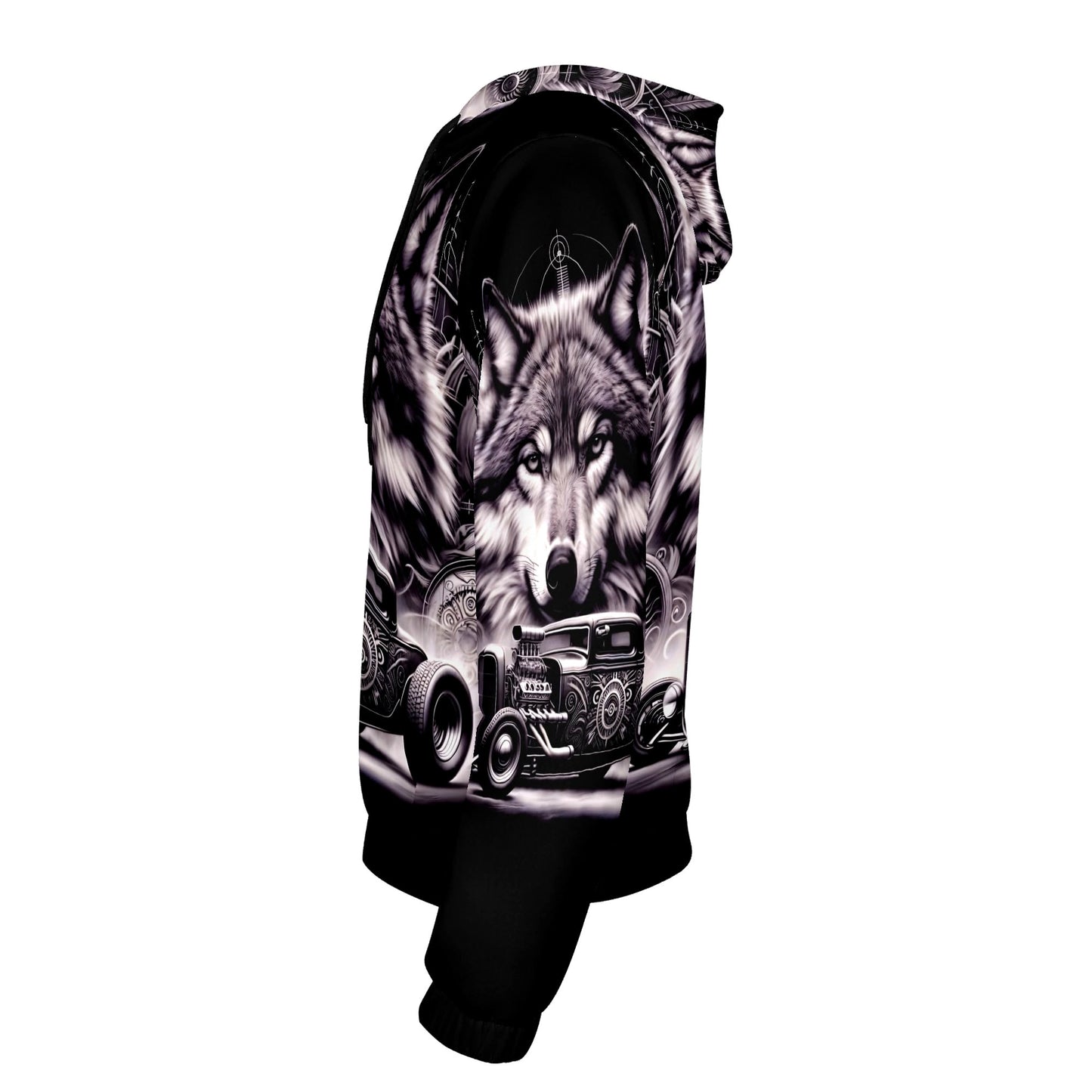 Born to Roam Poly French Terry Hoodie by Loud and Lethal