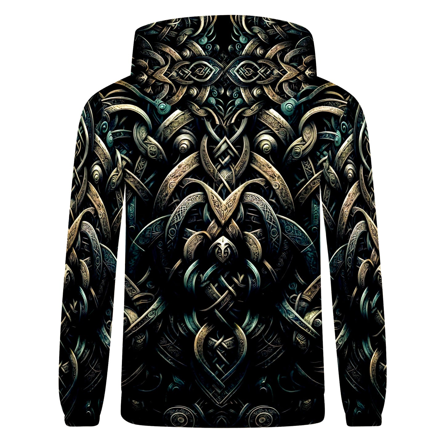 Celtic Dreamscape Poly French Terry Hoodie | Loud and Lethal