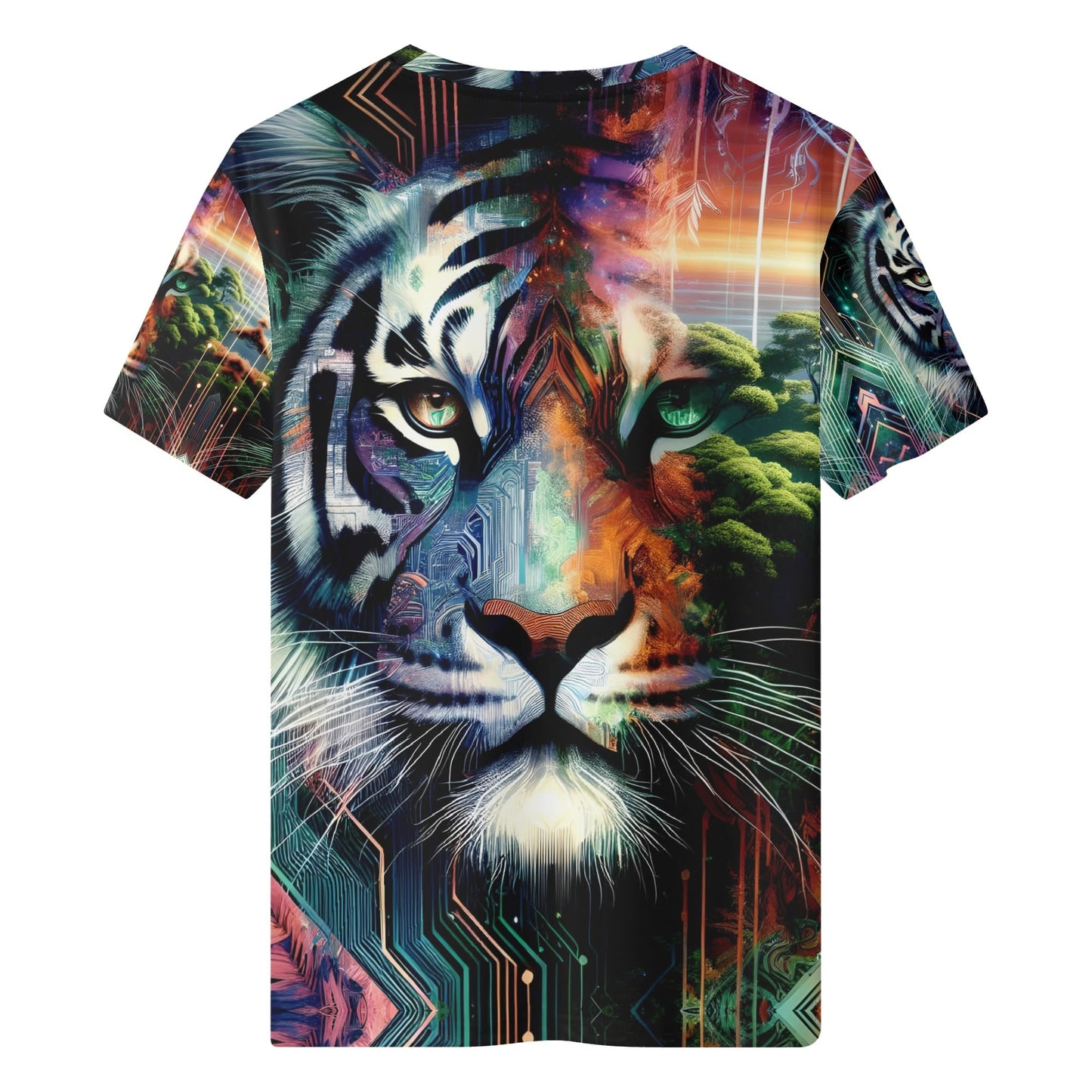 Cybernetic Jungle 100 Cotton Kids T-Shirt By Loud and Lethal