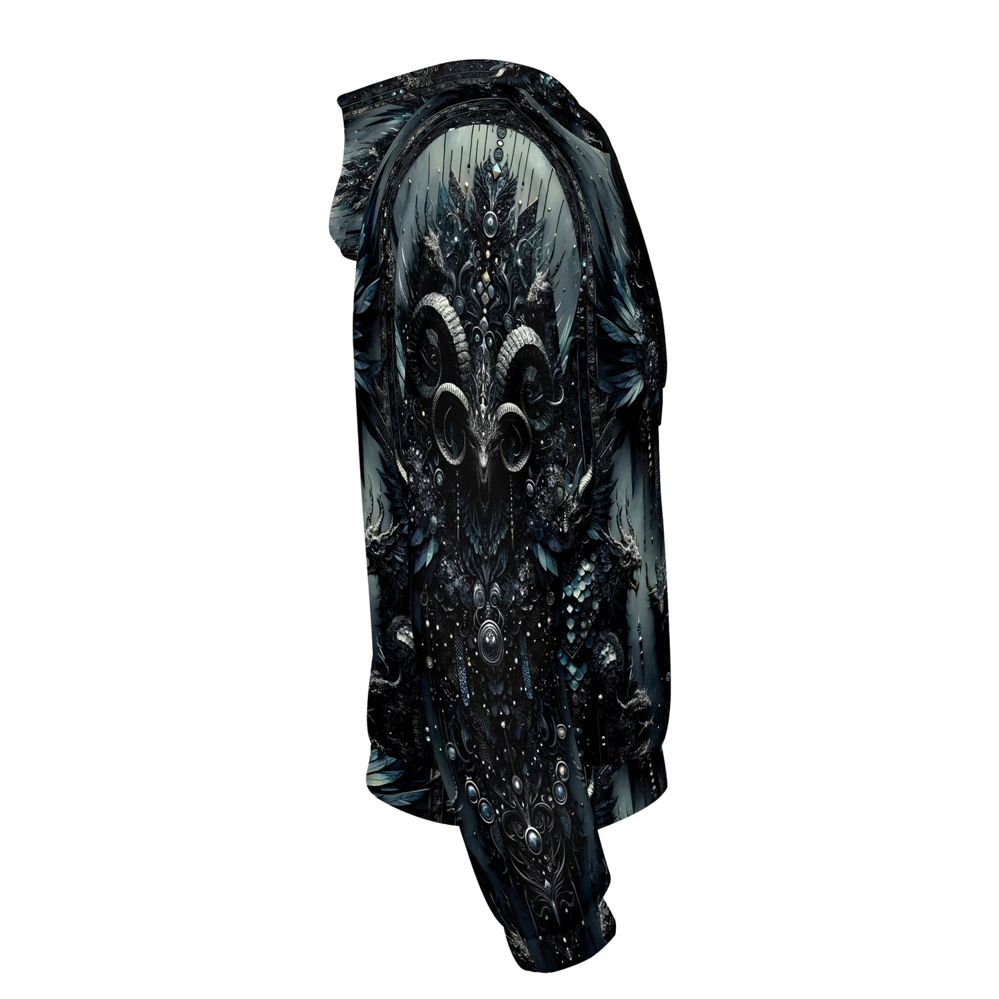 Dark Covenant Poly French Terry Hoodie by Loud and Lethal