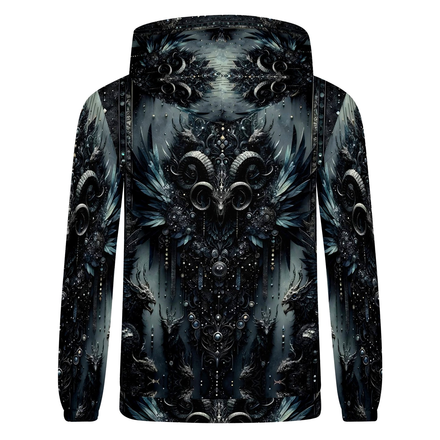 Dark Covenant Poly French Terry Hoodie by Loud and Lethal