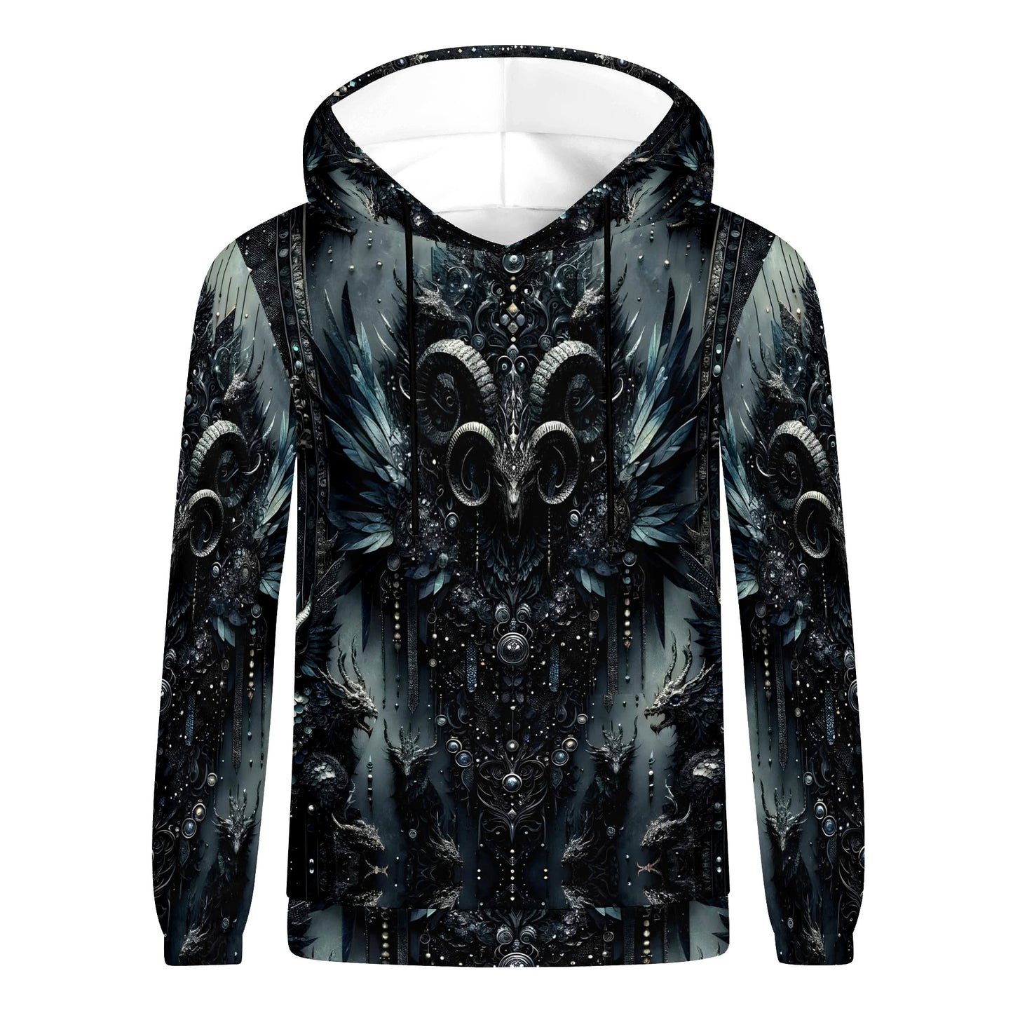 Dark Covenant Poly French Terry Hoodie by Loud and Lethal
