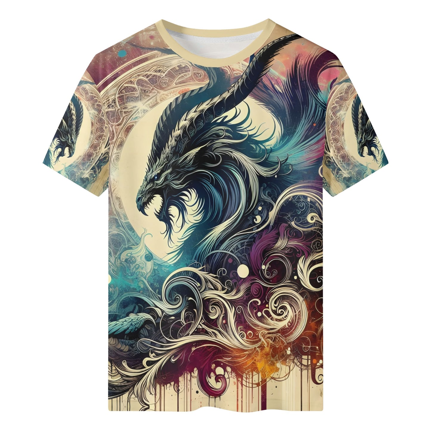 Dragons Fury Organic Cotton Kids T-Shirt By Loud and Lethal