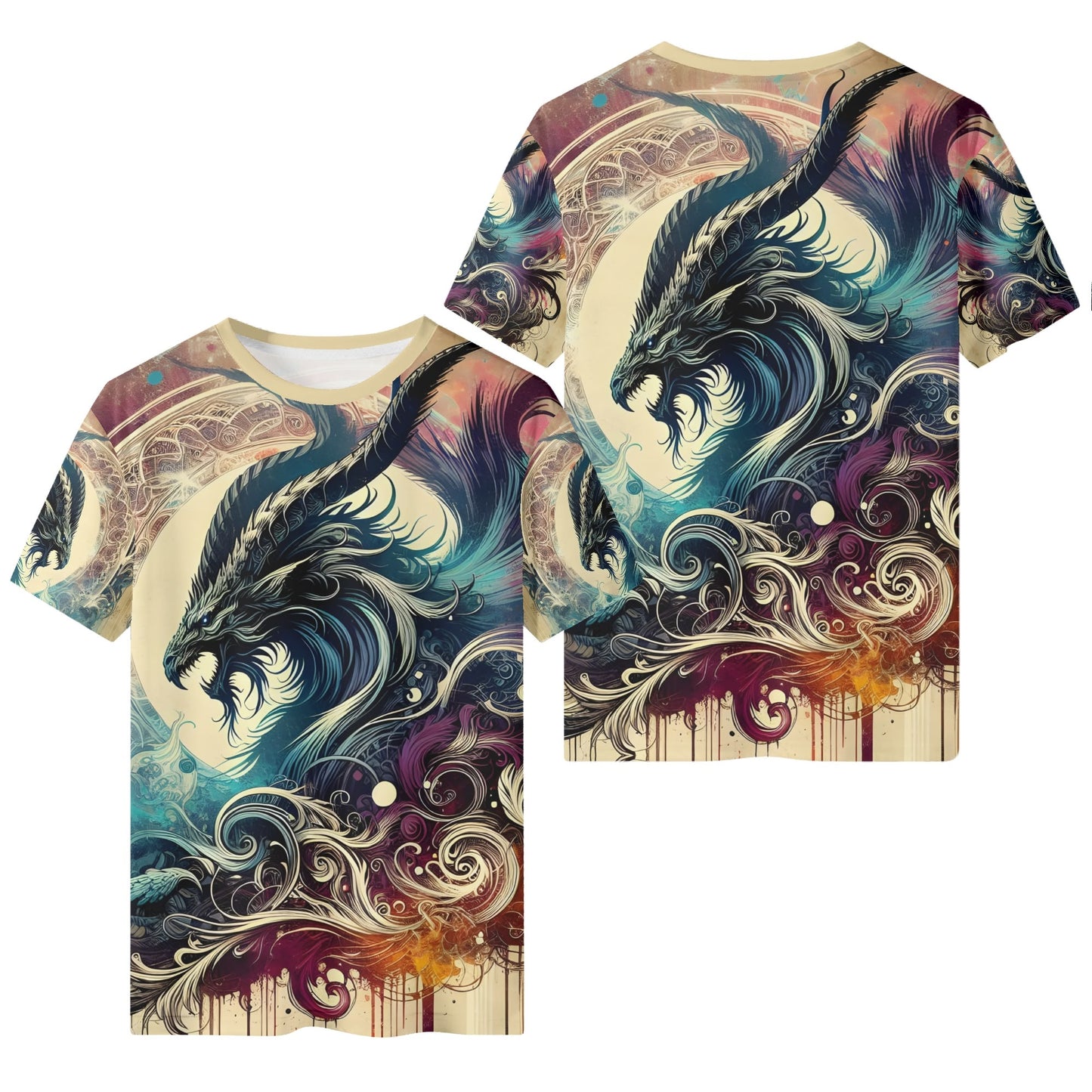 Dragons Fury Organic Cotton Kids T-Shirt By Loud and Lethal