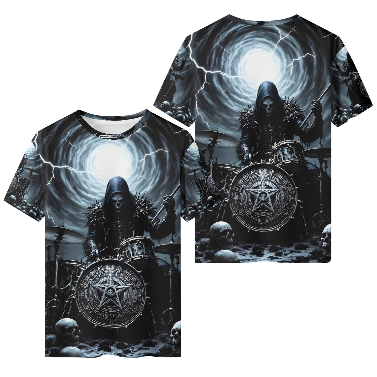 Drummer of the Fallen 100 Cotton Kids T-Shirt – Loud and Lethal