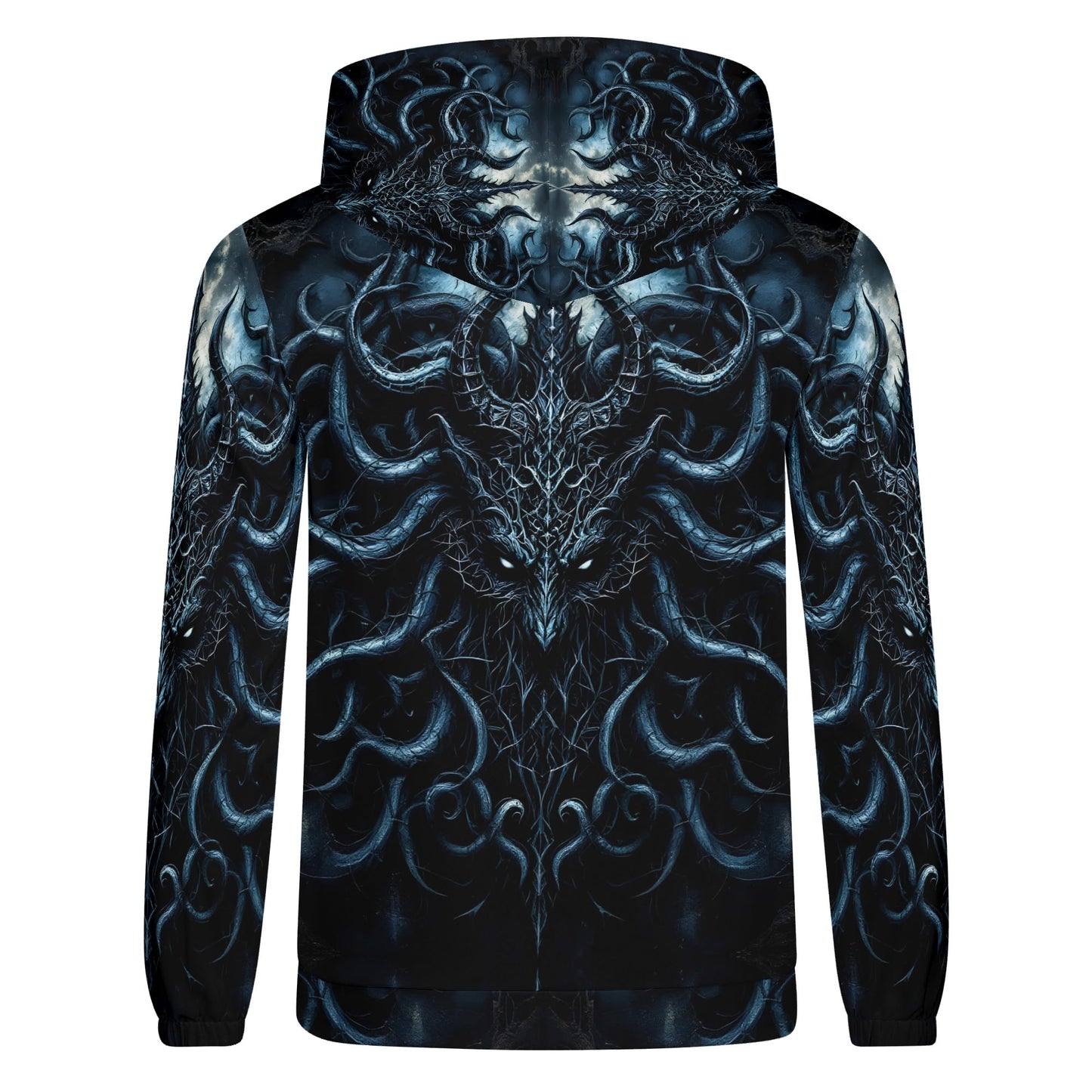 Eldritch Gaze Poly French Terry Hoodie by Loud and Lethal