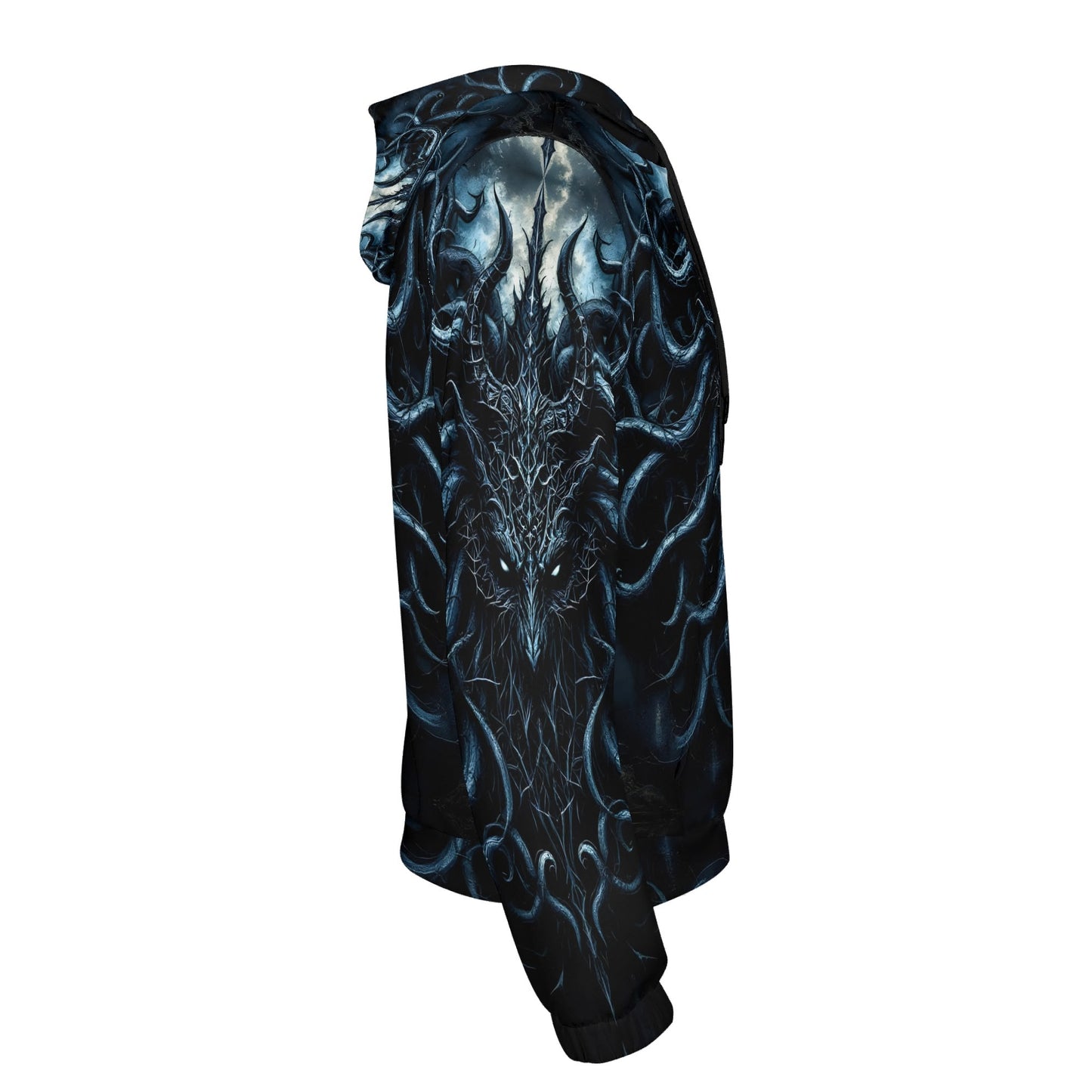 Eldritch Gaze Poly French Terry Hoodie by Loud and Lethal