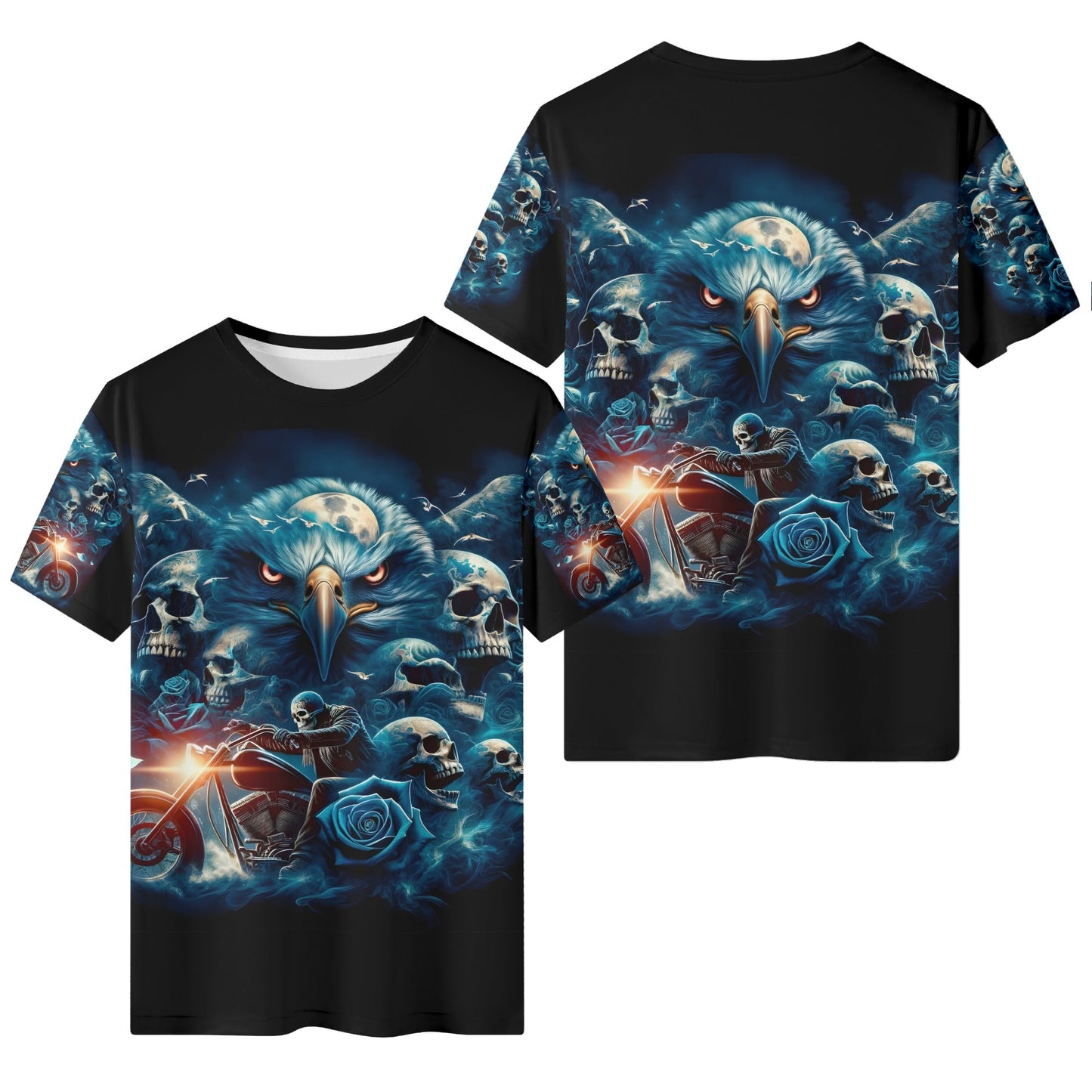Ghost in the Wind Lycra Kids T-Shirt Loud and Lethal