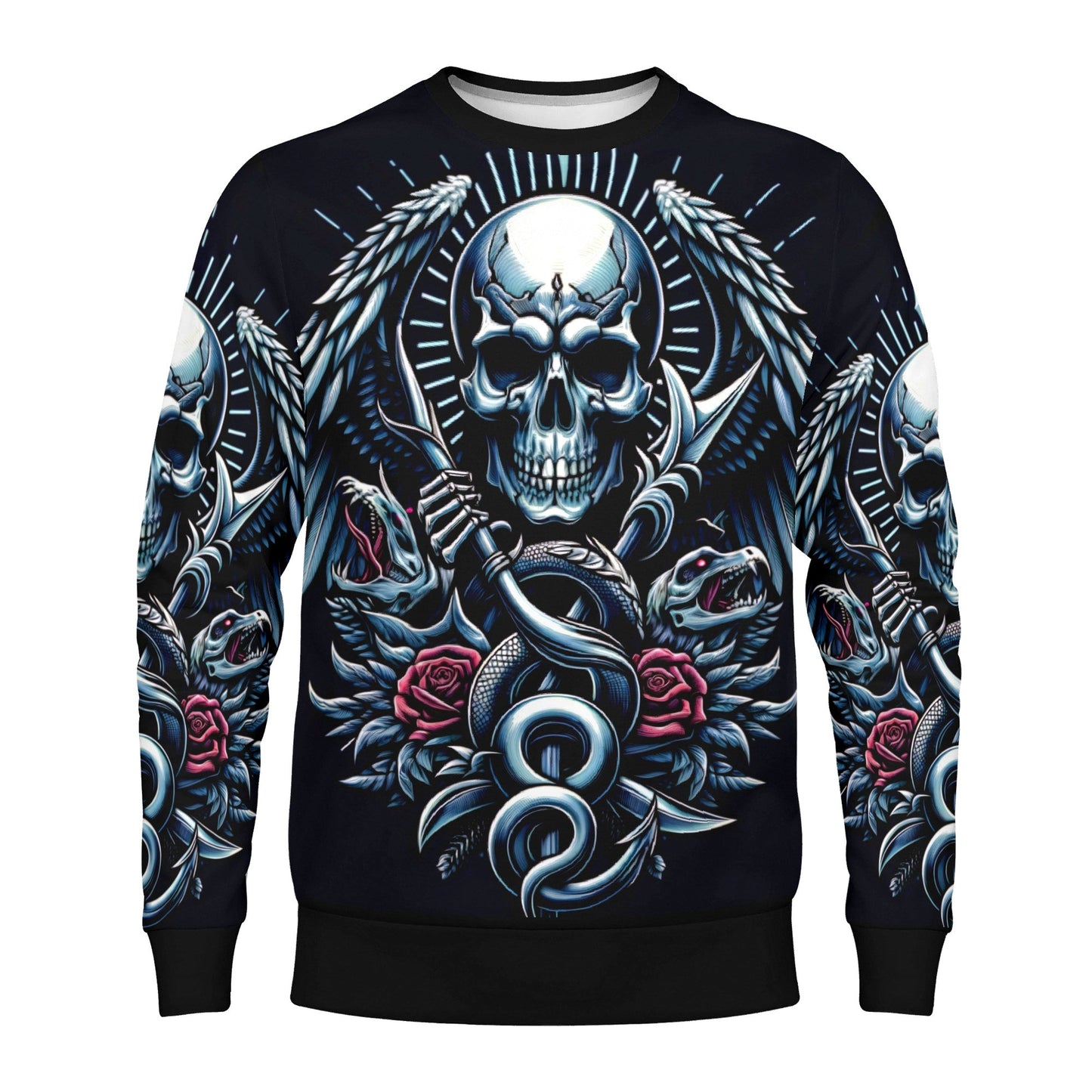 Gothic Ascendancy Poly French Terry Sweatshirt by Loud and Lethal