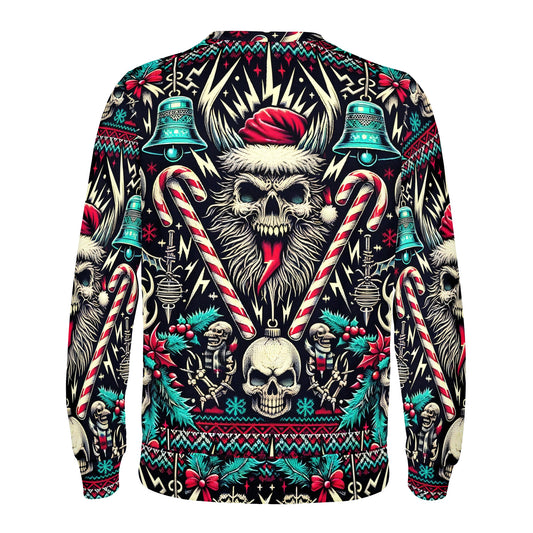 Hollow Holiday - Cotton Terry Christmas Sweatshirt