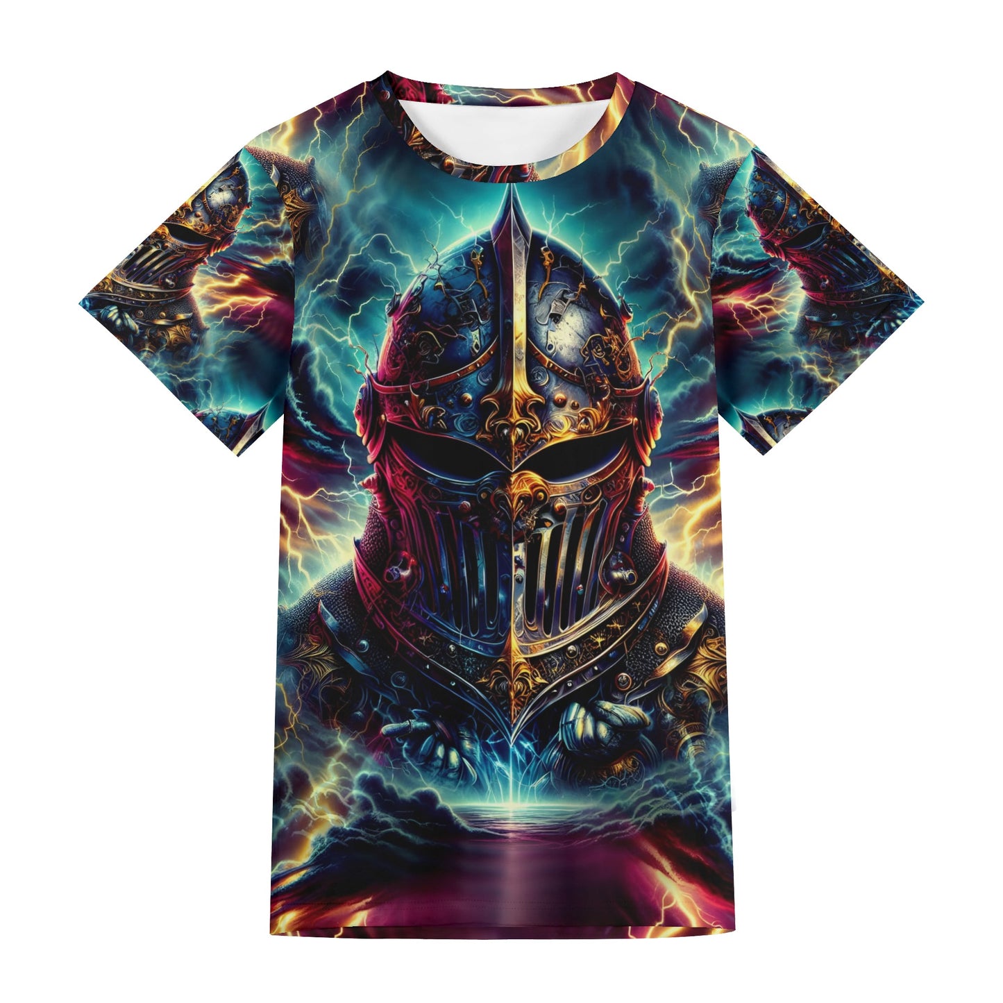Knightfall Fury Lycra Kids T-Shirt By Loud & Lethal