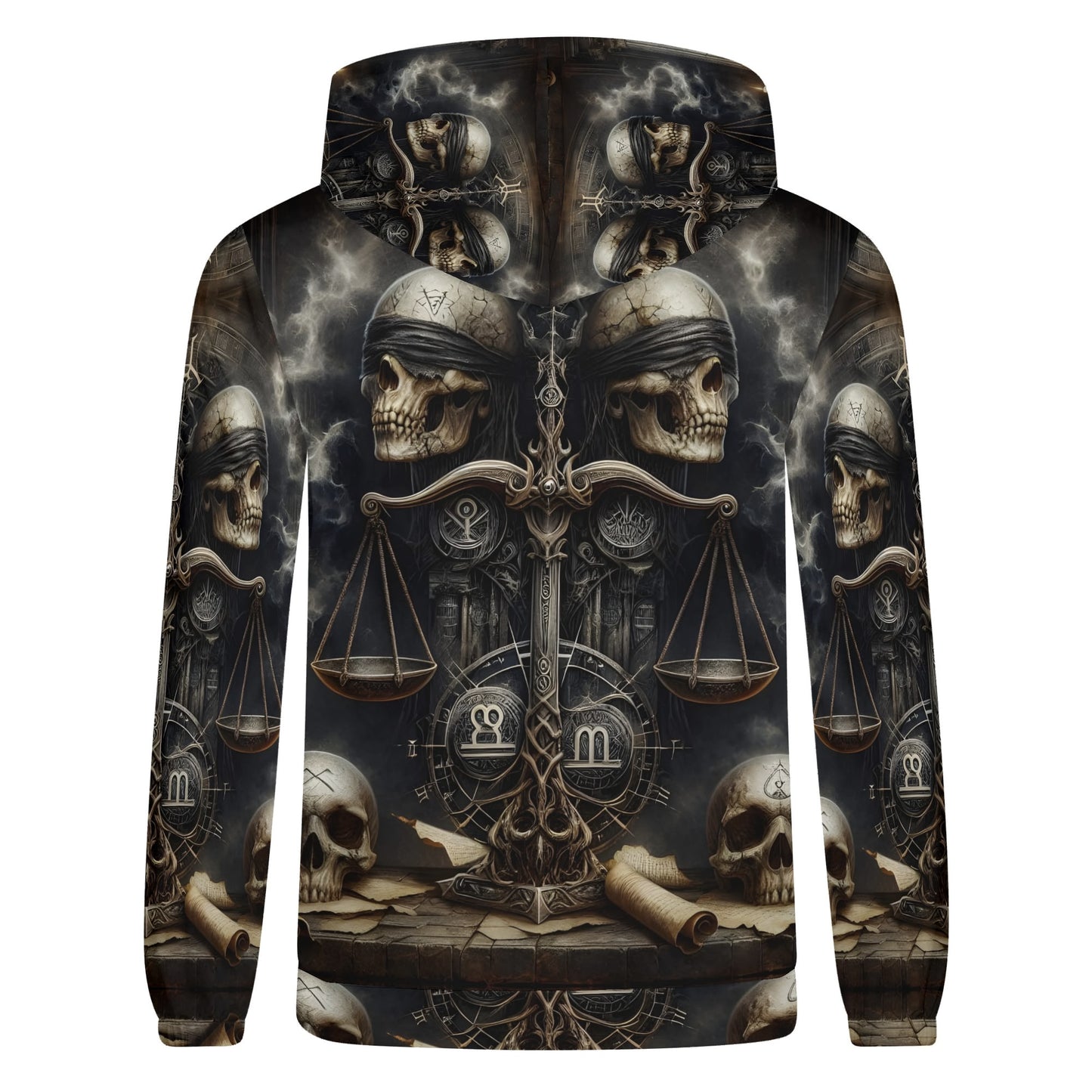 Zodiac Collection - Libra Poly French Terry Hoodie