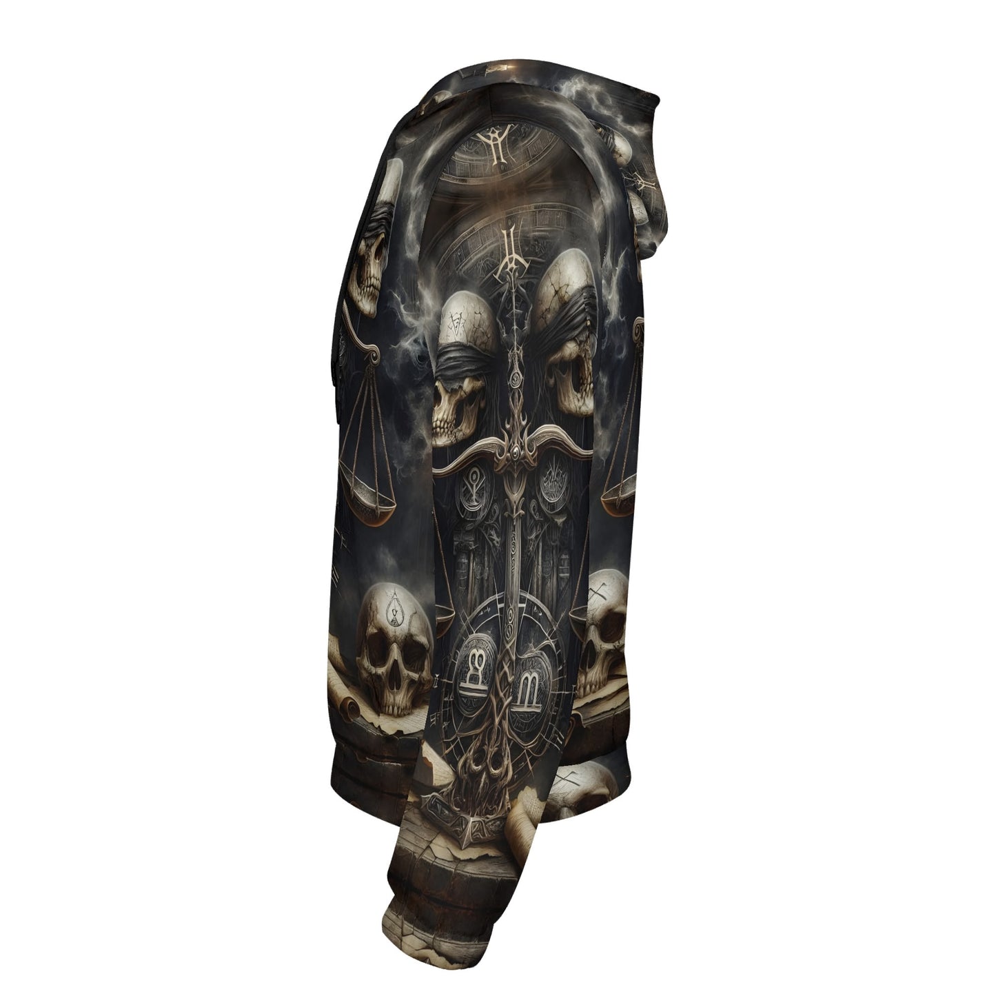 Zodiac Collection - Libra Poly French Terry Hoodie