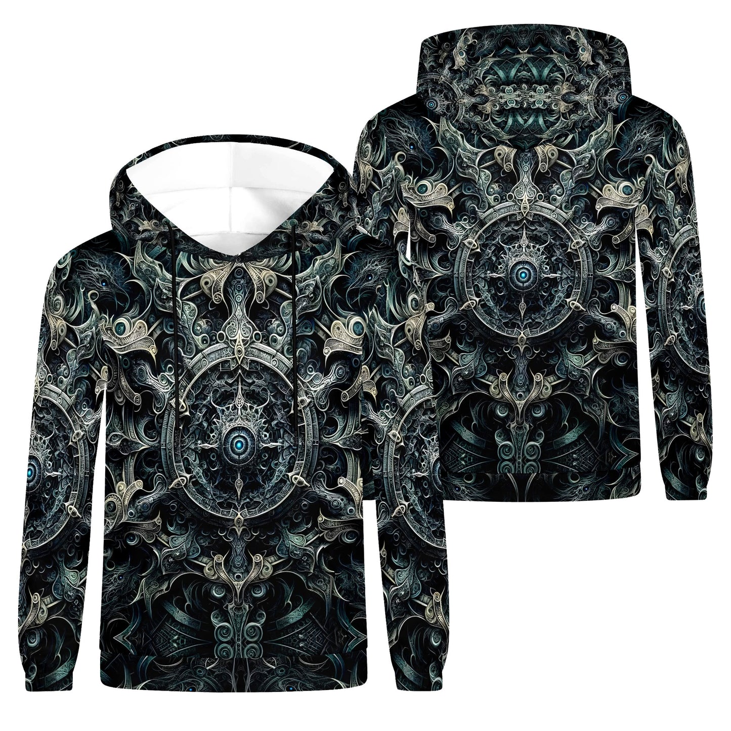Locus of the Unseen Poly French Terry Hoodie by Loud and Lethal