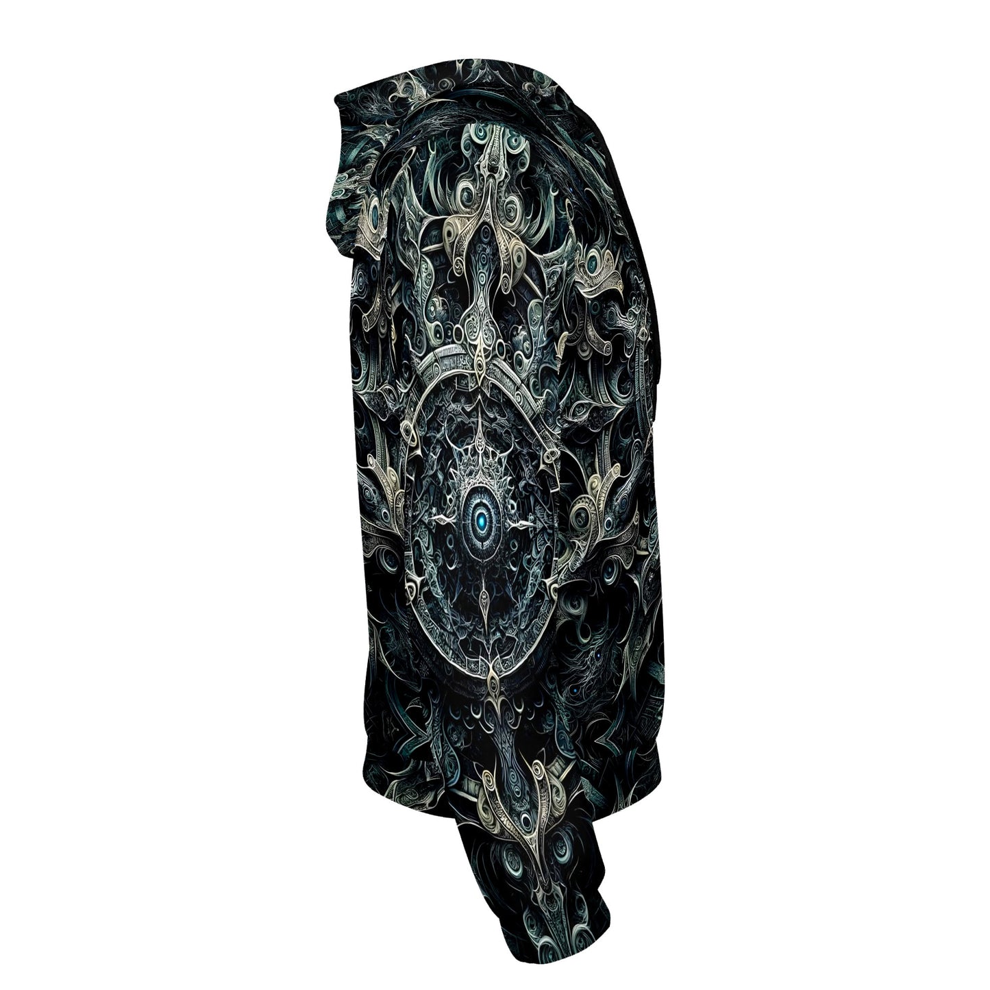 Locus of the Unseen Poly French Terry Hoodie by Loud and Lethal