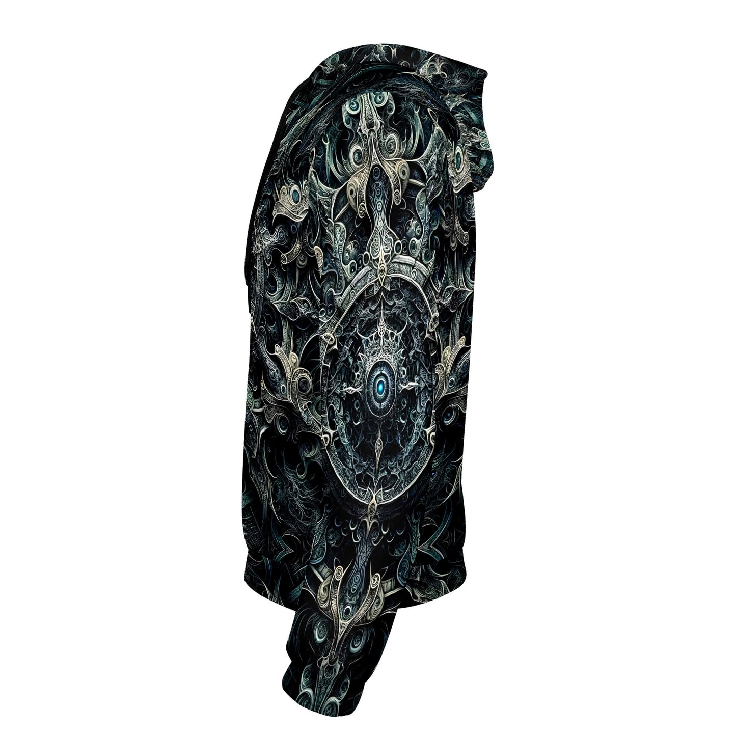 Locus of the Unseen Poly French Terry Hoodie by Loud and Lethal