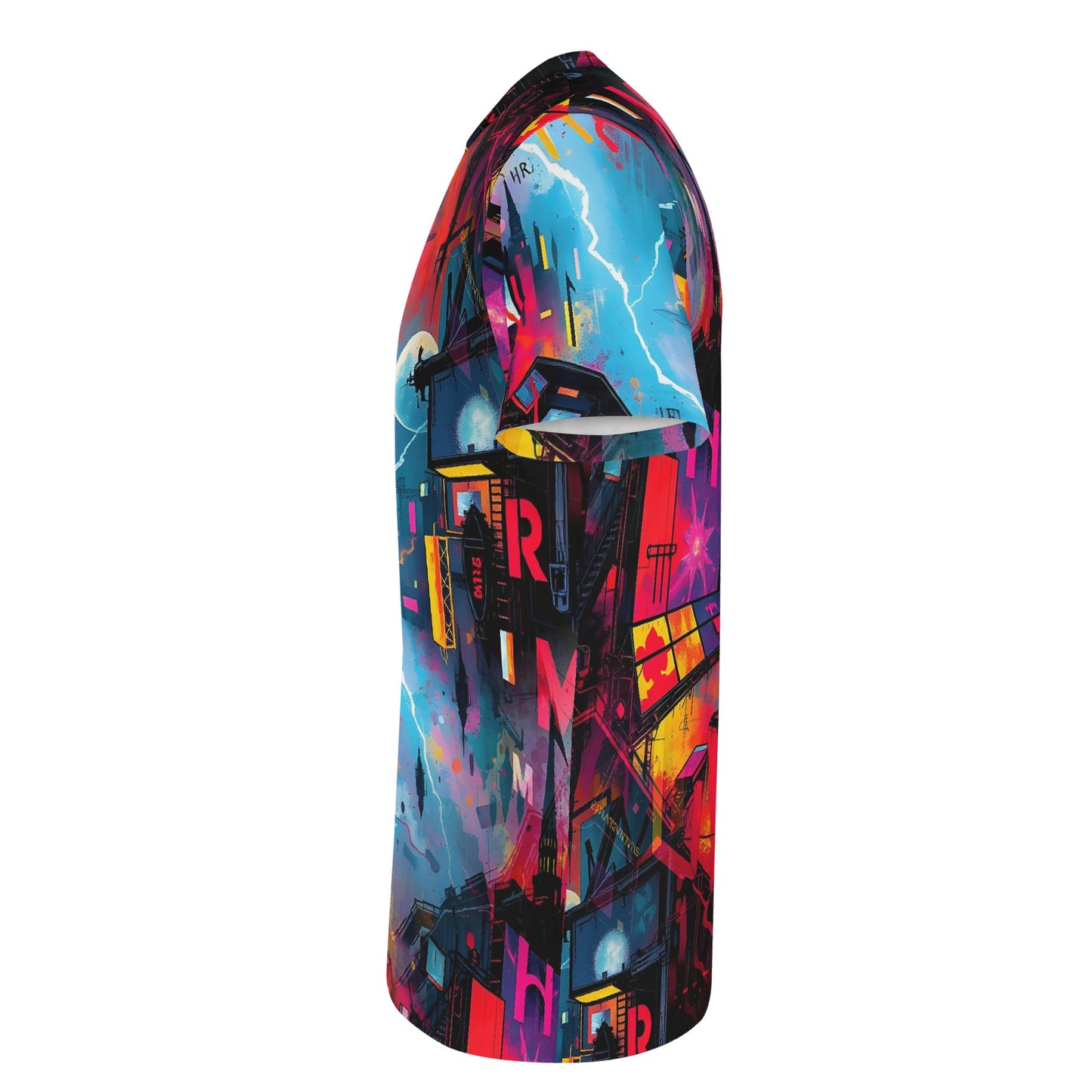 Neon Dawn 100 Cotton Kids T-Shirt By Loud and Lethal
