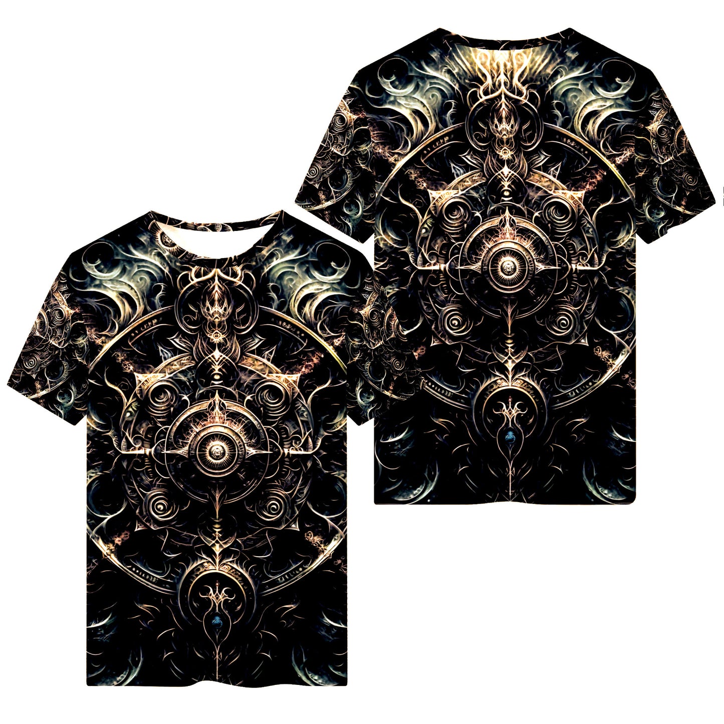 Occult Spiral Organic Cotton Kids T-Shirt – Loud and Lethal