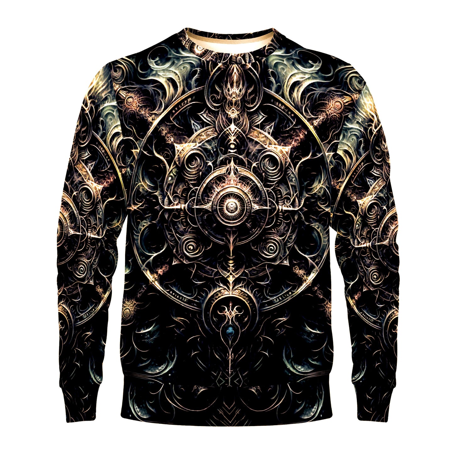Occult Spiral – Poly French Terry Sweatshirt | Loud and Lethal