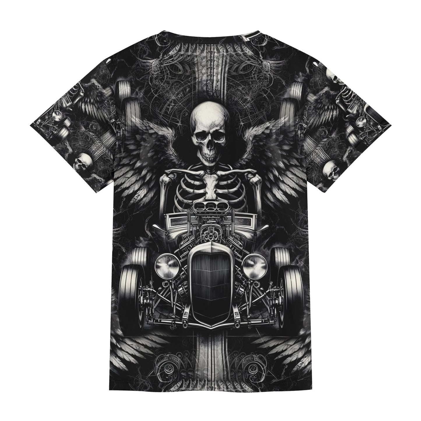 Reapers Hot Rod Organic Cotton Kids T-Shirt By Loud and Lethal