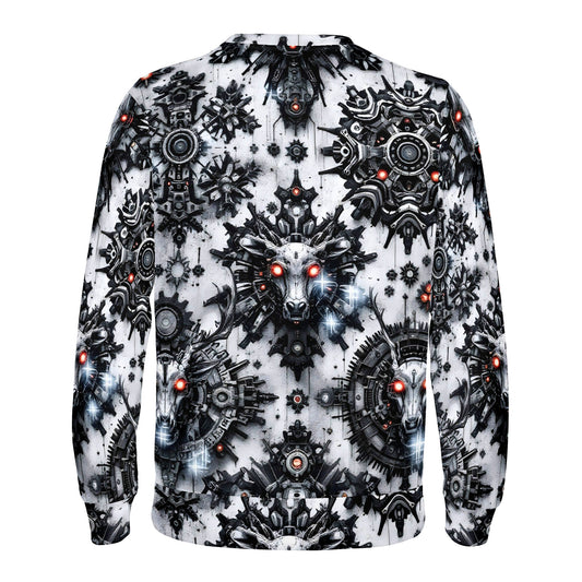 Red-Eye Sentinels – Cotton Terry Christmas Sweatshirt by Loud & Lethal