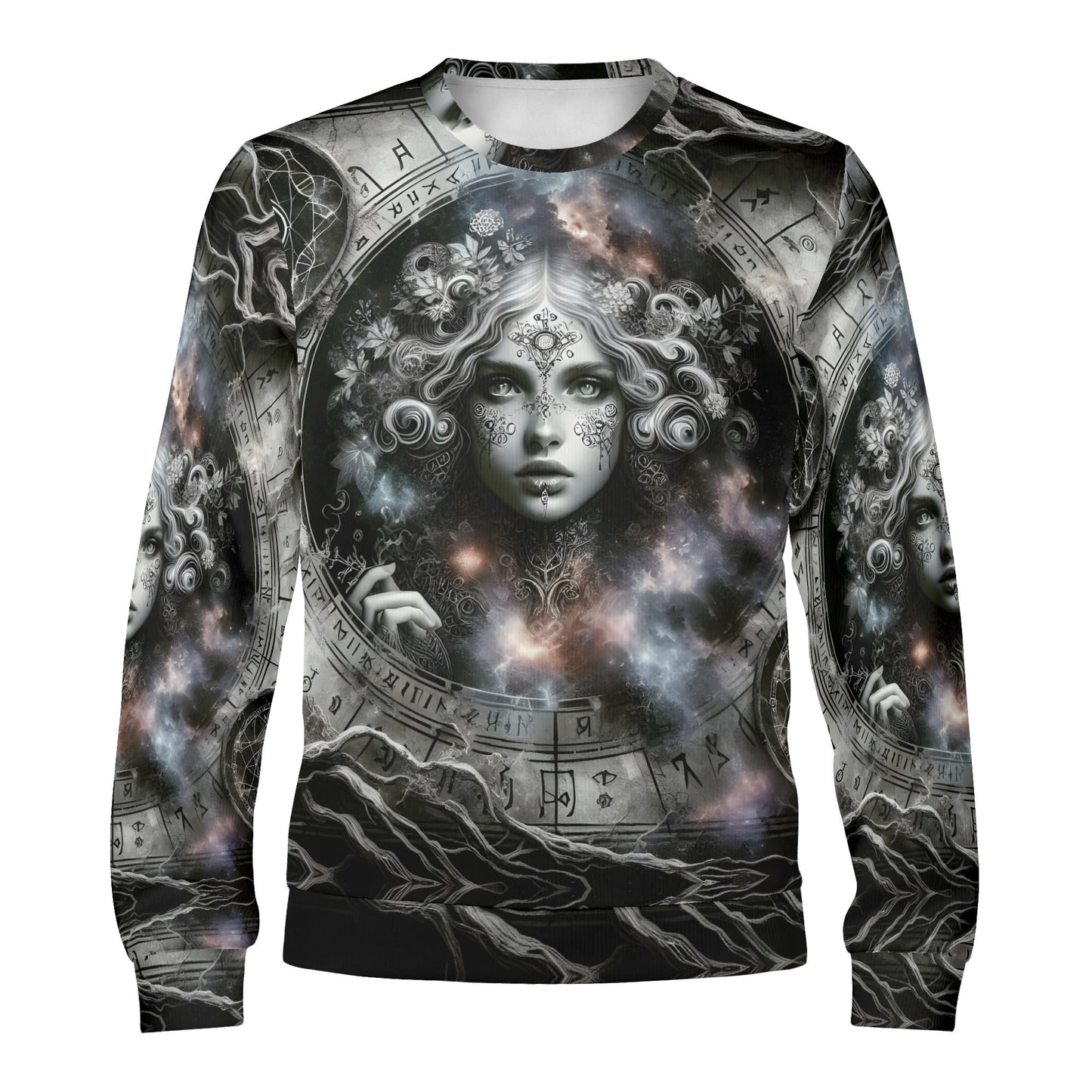 Zodiac Collection - Virgo Poly French Terry Sweatshirt