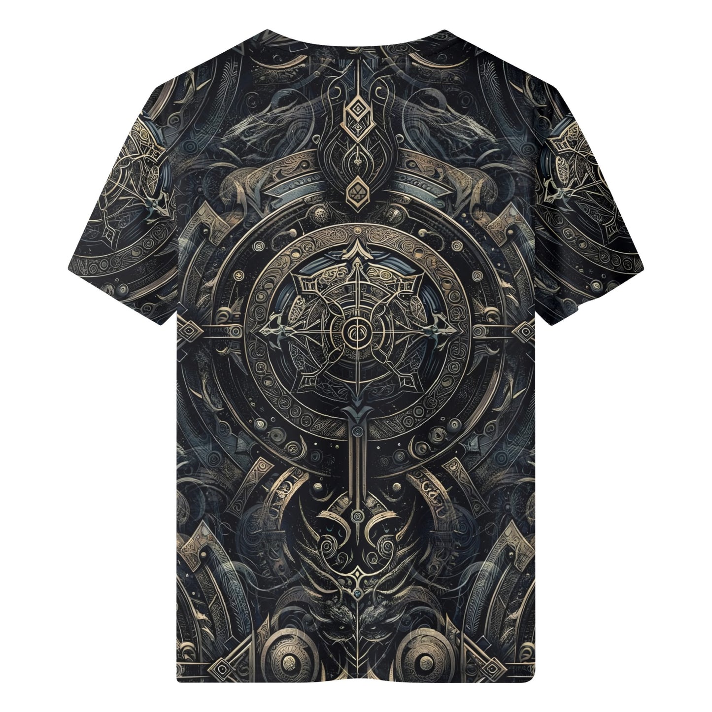 Loud and Lethal Chronicles of the Ether Lycra T-SHIRT with intricate dark steampunk mechanical design