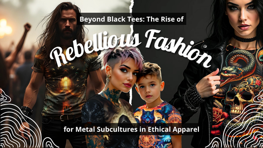 Beyond Black Tees: The Rise of Rebellious Fashion for Metal Subcultures in Ethical Apparel