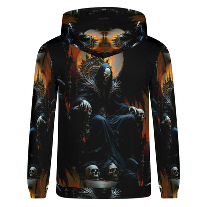 A Reaper’s Gaze Upon the Damned – The Ultimate Gothic Hoodie