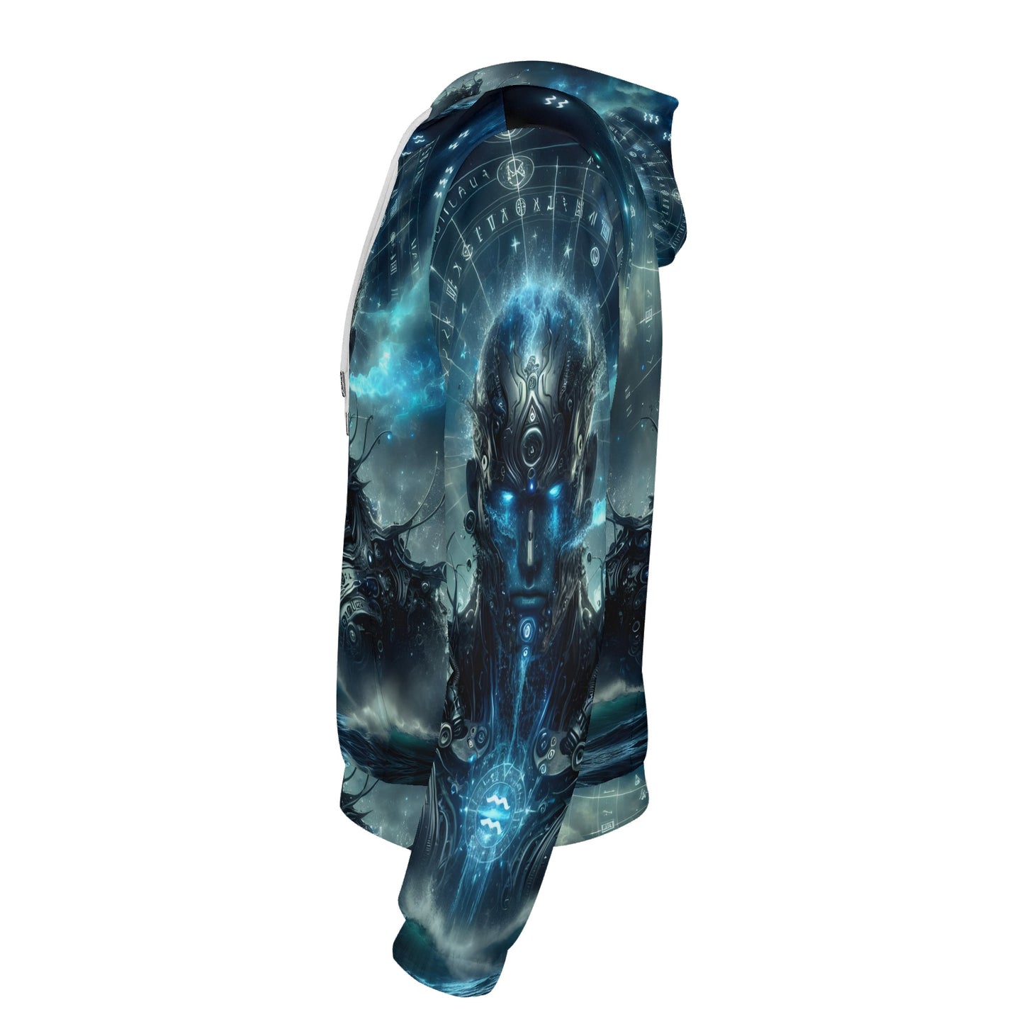 Zodiac Collection - Aquarius Cotton Terry Hoodie