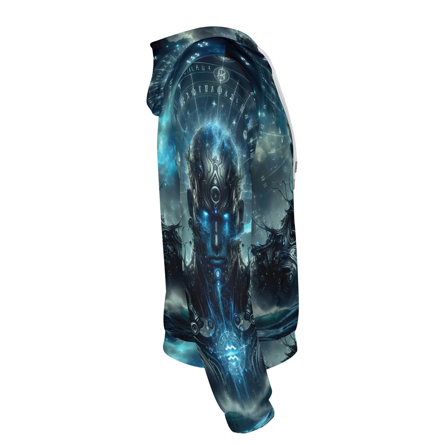 Zodiac Collection - Aquarius Cotton Terry Hoodie