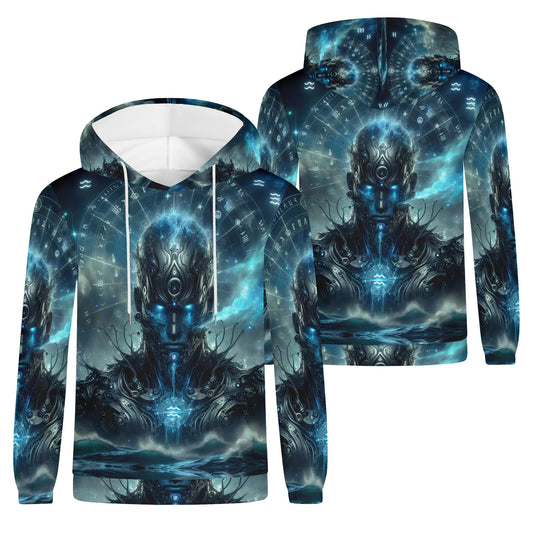 Zodiac Collection - Aquarius Poly French Terry Hoodie