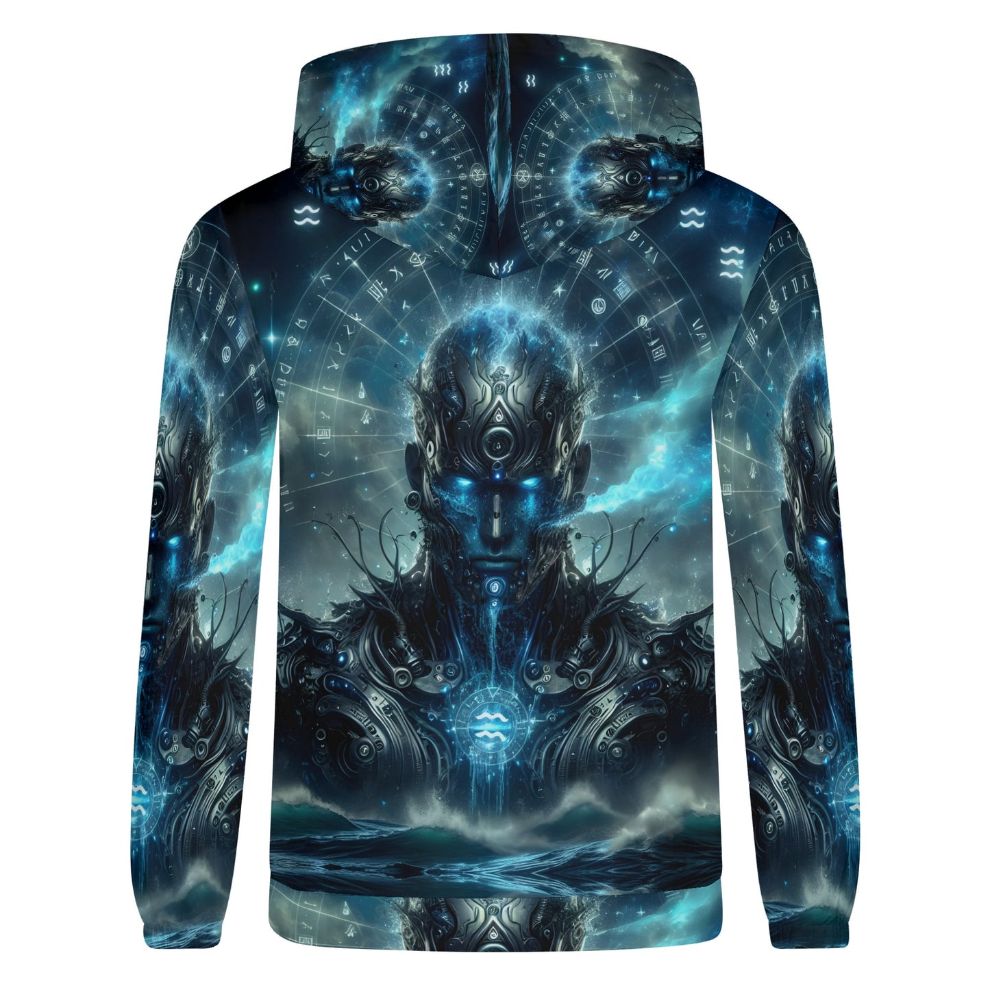 Zodiac Collection - Aquarius Cotton Terry Hoodie