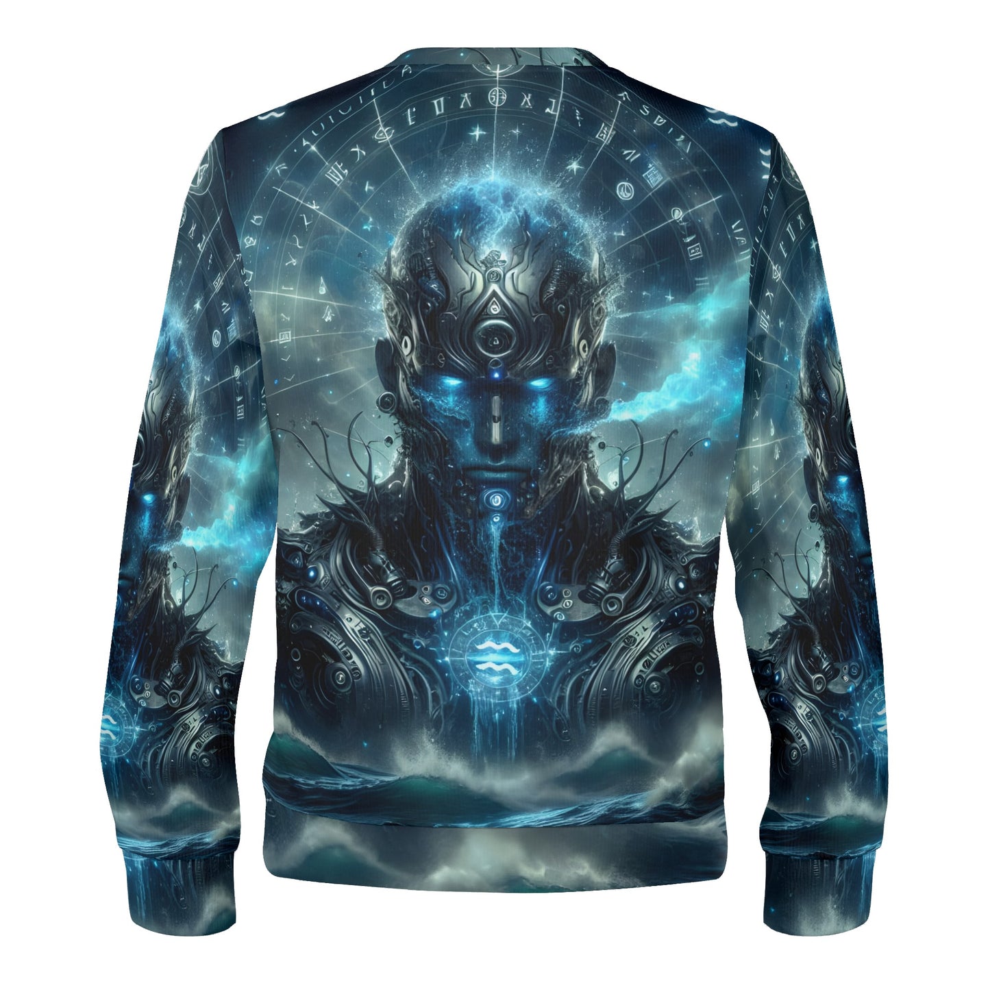 Zodiac Collection - Aquarius Cotton Terry Sweatshirt