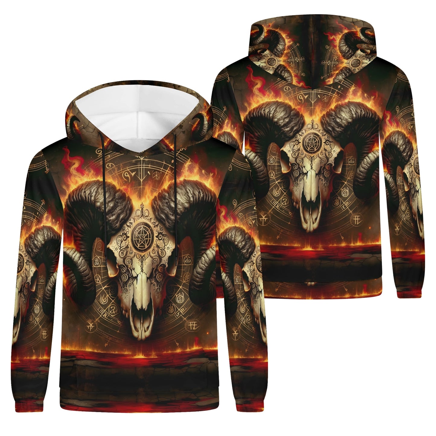 Zodiac Collection – Aries Poly French Terry Hoodie