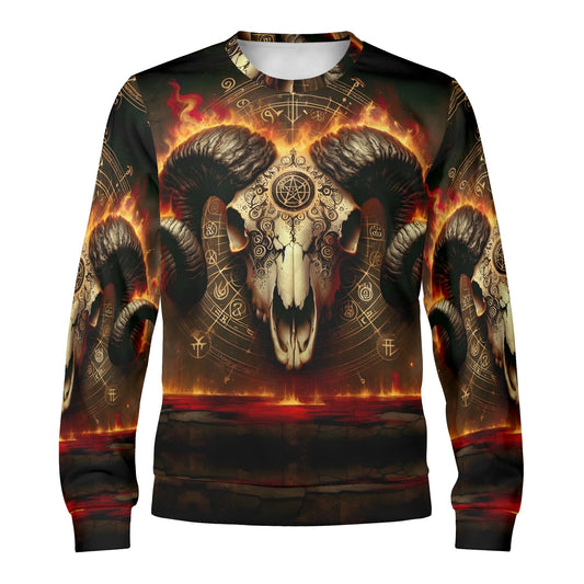 Zodiac Collection - Aries Poly French Terry Sweatshirt