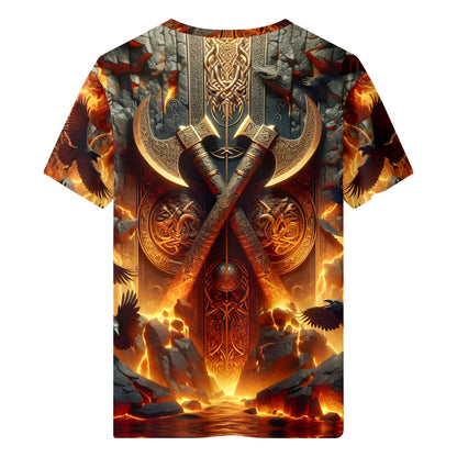 Axes of the Aesir Lycra Kids T-Shirt – Loud and Lethal
