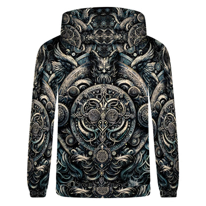Between Wing and Silence Poly French Terry Hoodie by Loud and Lethal