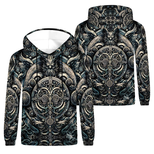 Between Wing and Silence Poly French Terry Hoodie by Loud and Lethal
