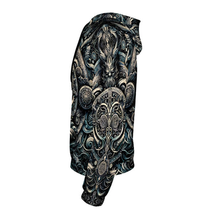 Between Wing and Silence Poly French Terry Hoodie by Loud and Lethal